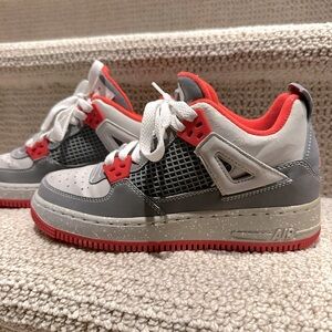 Air Jordan Force IV AJF 4 Grey White Red Size 4
